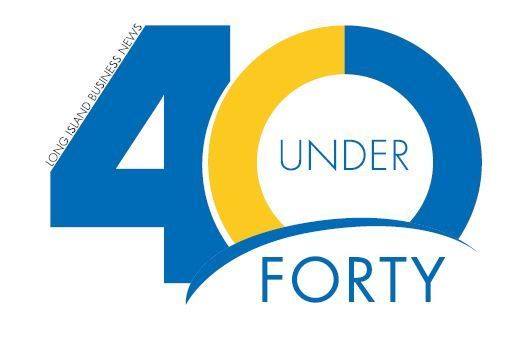 long island business news 40 under 40 logo
